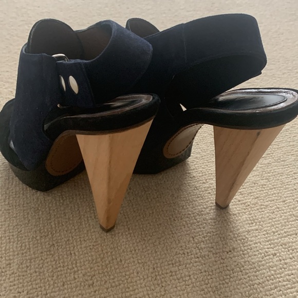 Marni suede 5” heel.1” platform - Picture 2 of 5
